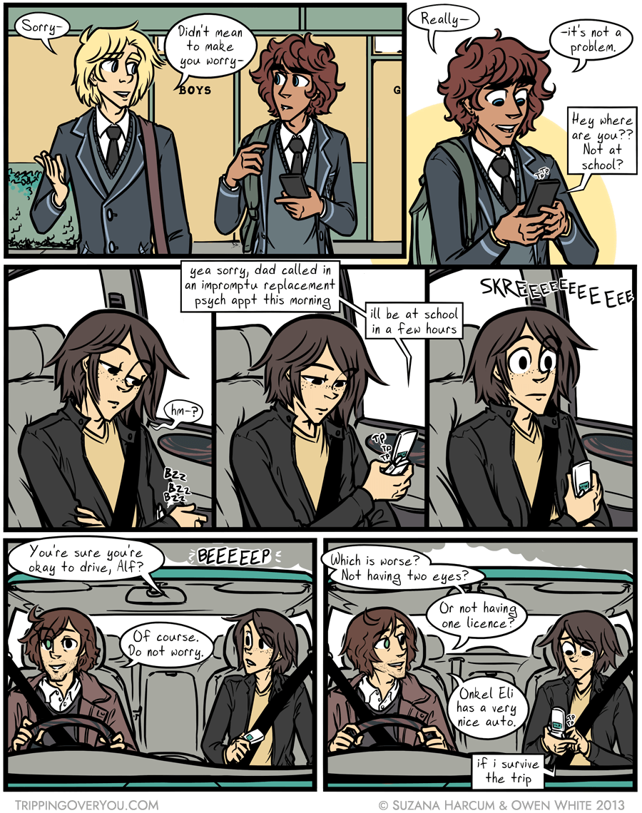 [06.03] not at school