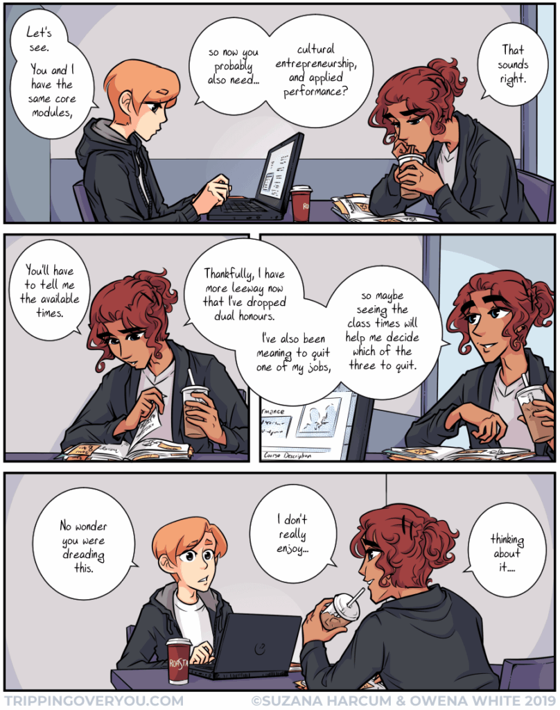 yeah.... i was kind of hoping the "avoiding confrontation and instead grinding myself into the ground while never having to quit anything i ever promised to anyone" method would have worked better