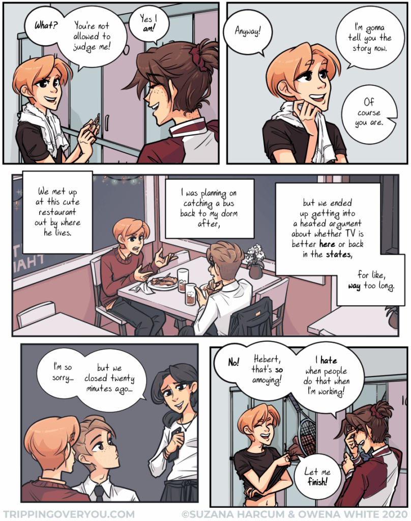 [18.46] a heated argument