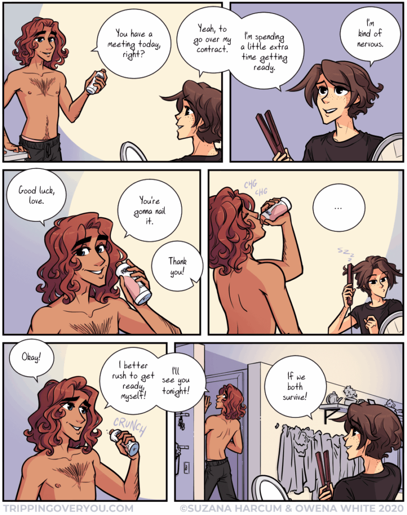 [19.03] extra time getting ready
