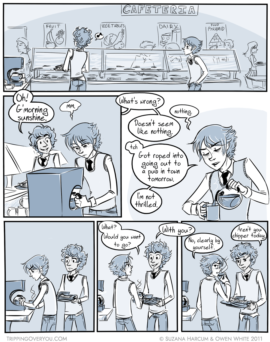 chipper does not happen before coffee