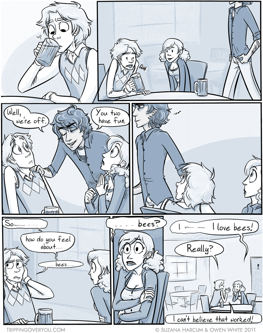 Haha, hey Milo did you fall in or somethiaaoohh my god.