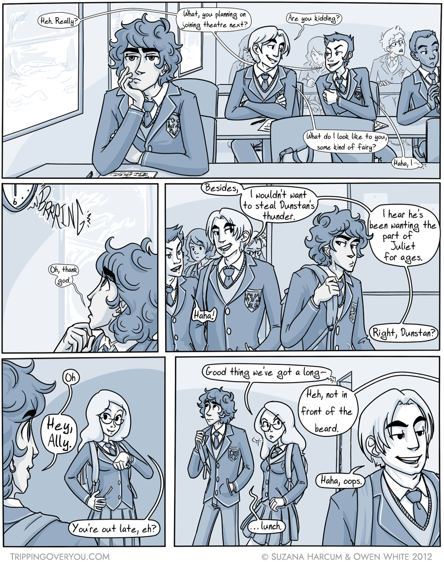 Teenagerdom is rough.