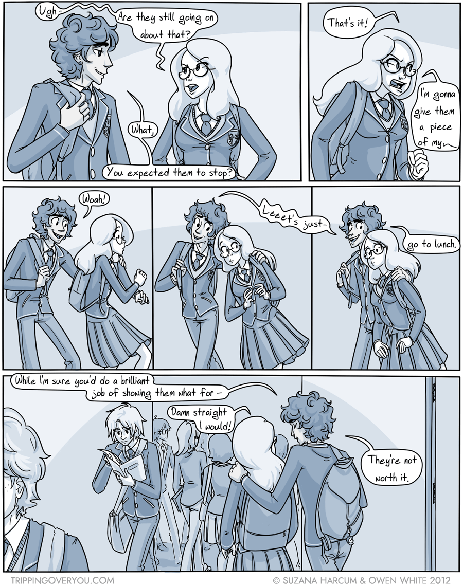 Give them a piece of my boot up their arse.