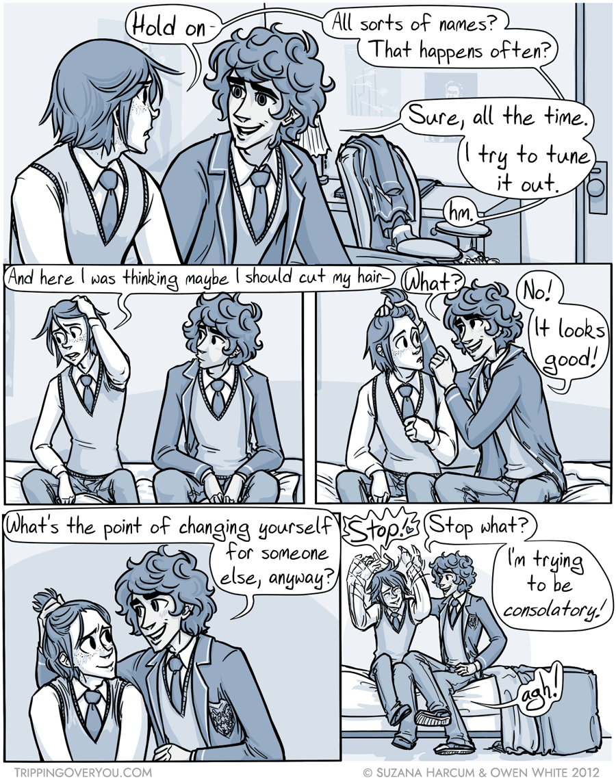 You don't like my advice? &hearts;