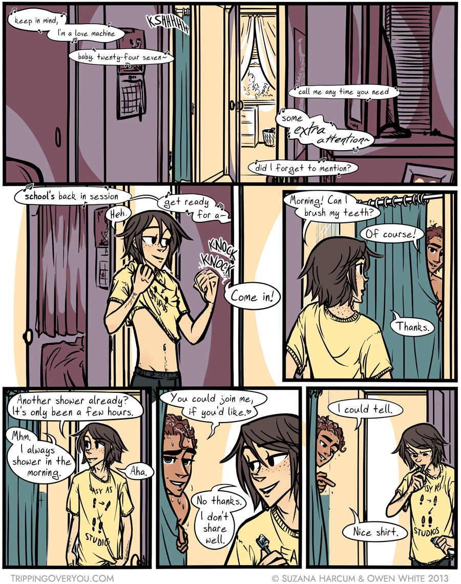 Your OCD is showing, Milo.