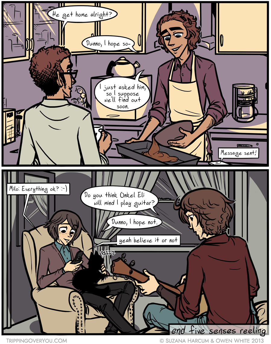 ''He says he's fine. &hearts; Now where was I&mdash; oh, right, gushing!''