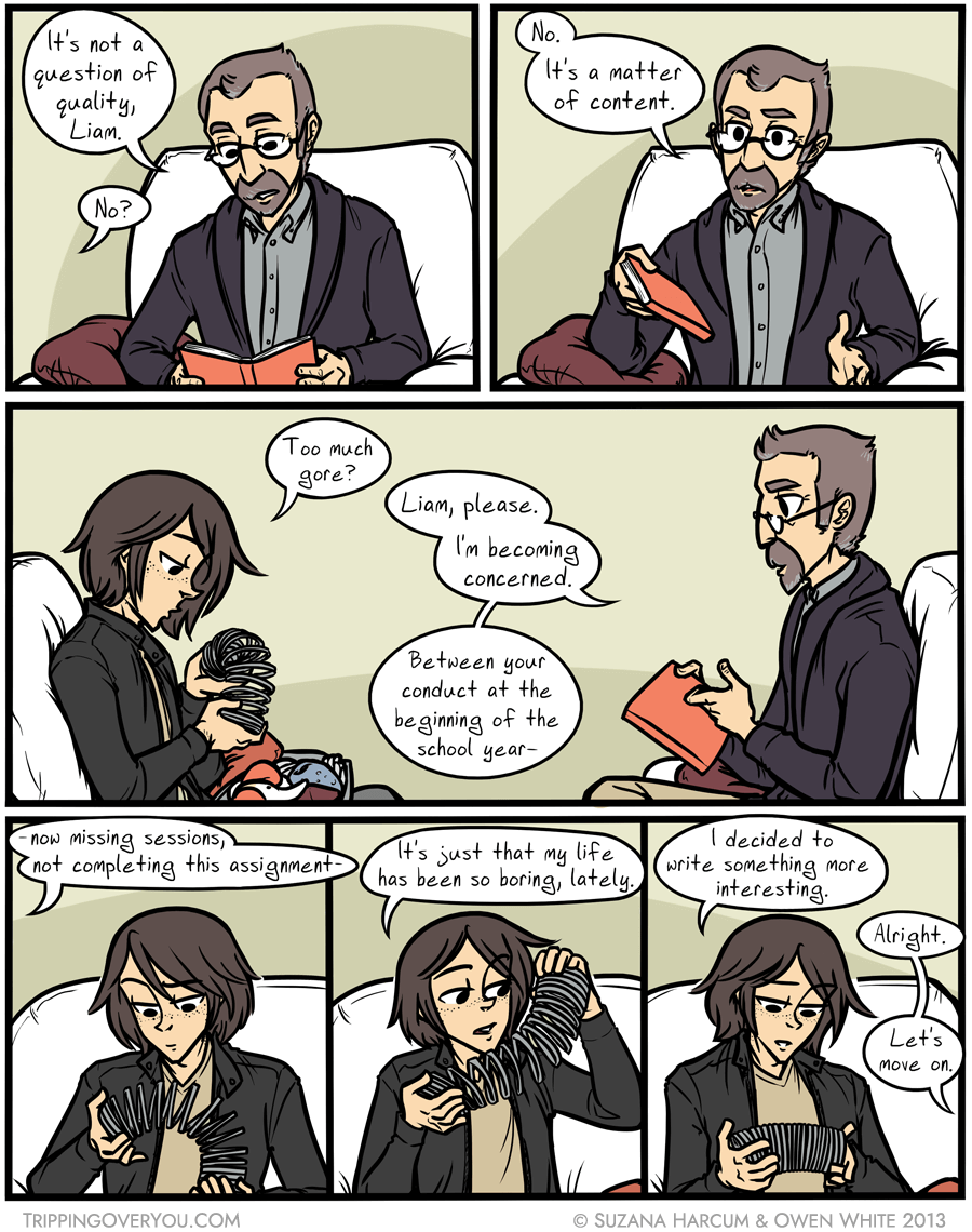 Incredibly boring. Unspeakably boring. Not a single thing I could possibly think to write about at all.