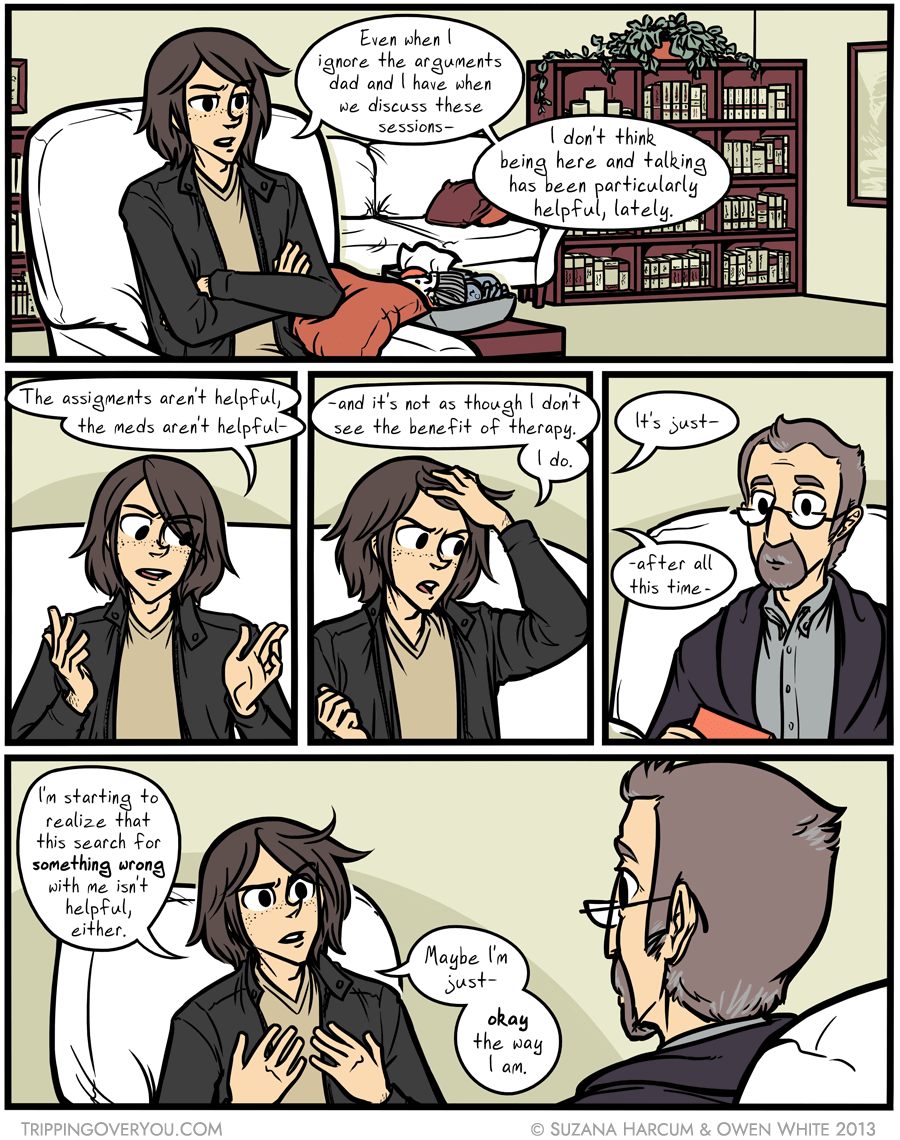 Dr. John is just stunned Liam's had two whole pages of having something to say to him.