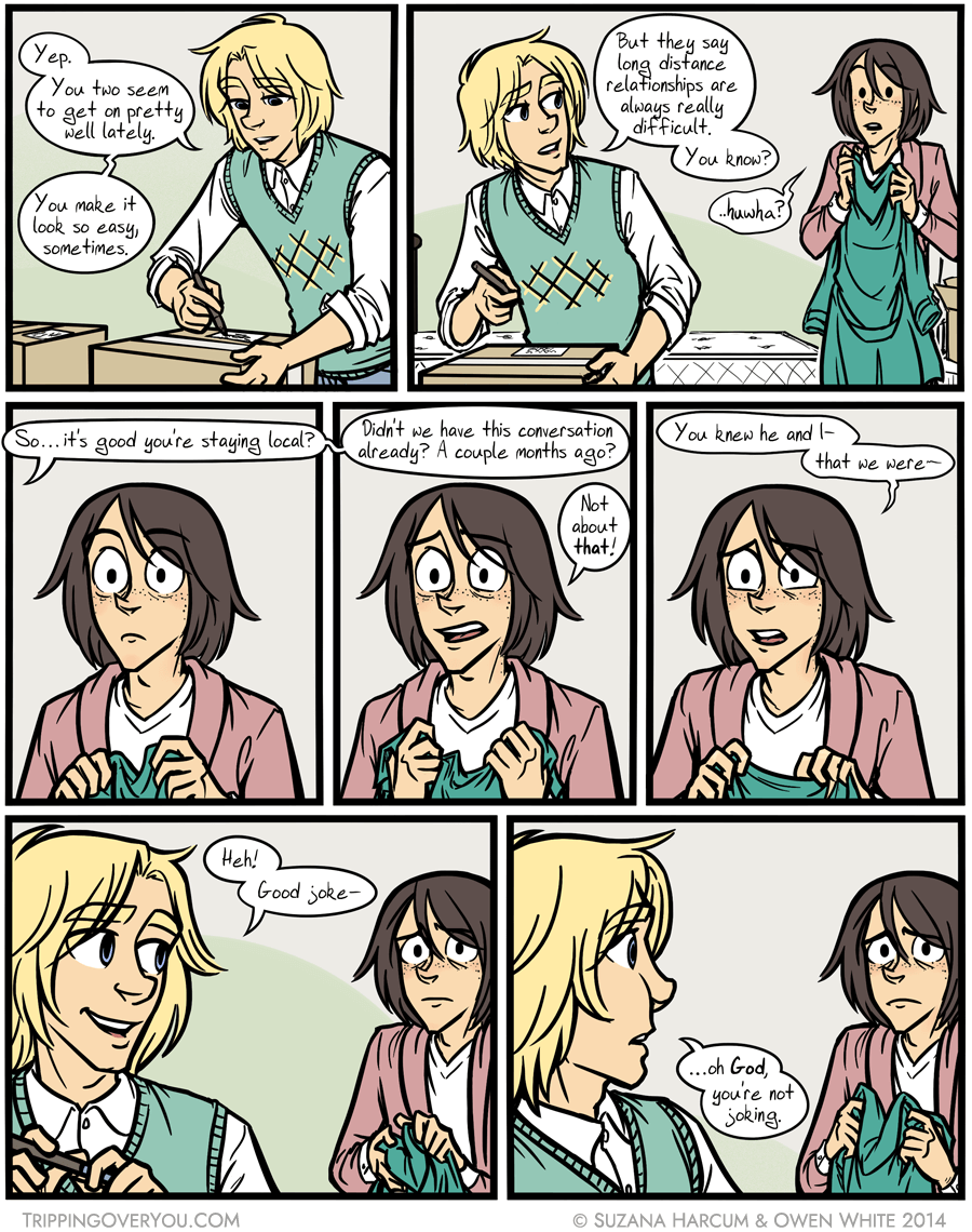 Well, besides the black eye. And the old-married-couple-esque bickering. ... Maybe ''easy'' isn't the right word.