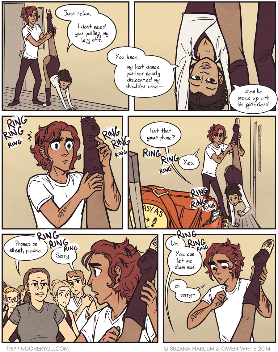 And you got on /my/ back for being unprepared for class. Sheesh.