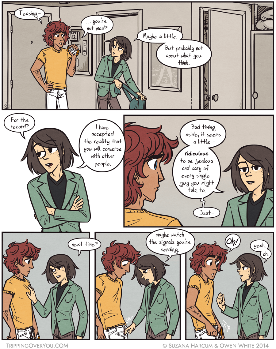 EVERYTHING'S WRONG. THE STRESS OF THIS INTERACTION HAS CAUSED ME TO GO INTO A DEPRESSION. MILO YOU IGNORANT SLUT