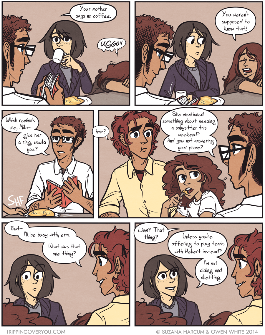 I'm noticing a distinct lack of boundaries in this household