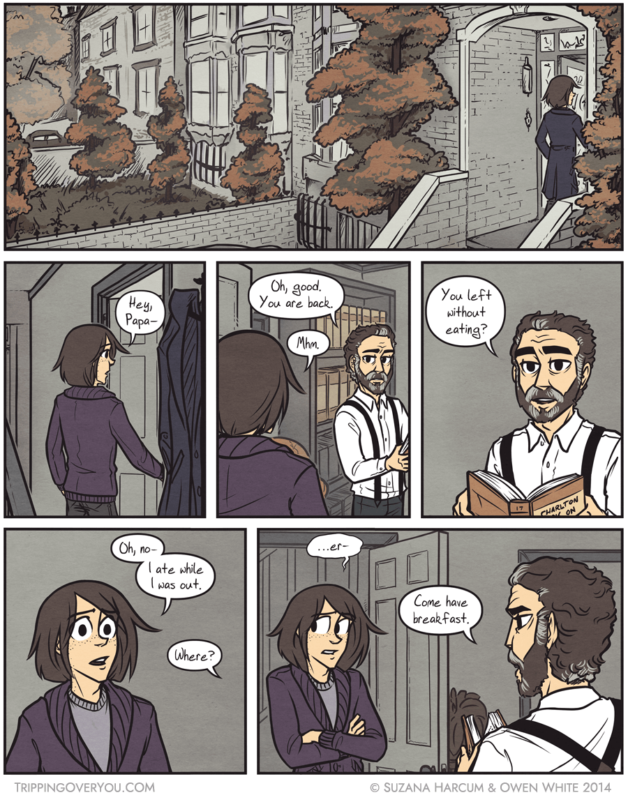 I had an excellent lie prepared but neglected to factor food into it. My bad.