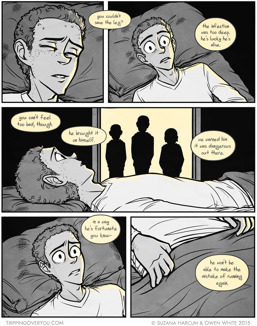 sudden genre switch after 7 and a half chapters nbd